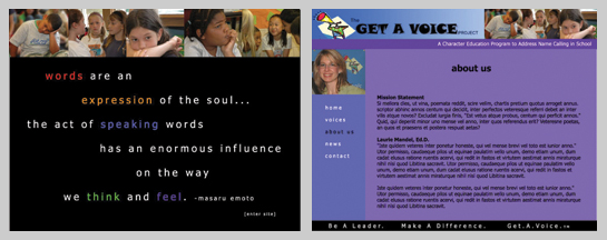 get a voice